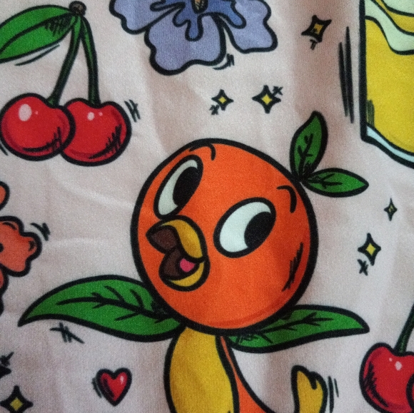 Disney Orange Bird Dole Whip Dress L - Picture 4 of 5
